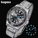 Sugess New Diving Mens Watch Automatic Mechanical WristWatches 10Bar NH35A Movement Sapphire Luminous Ceramic Bezel S450-2