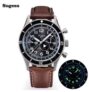 Sugess Pilot Watch Handwind Chronograph Mechanical Wristwatch (with code) SUGESS Official Store