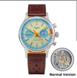 Sugess Watch of Men Chronograph Mechanical Wristwatches with Seagull ST19 Swanneck Movement with code. Sold by SUGESS Official Store