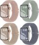 Suitisbest Braided Band Compatible with Apple Watch Straps 40mm 41mm 38mm 42mm 44mm 45mm 46mm 49mm Women, Anti-Slip Stretchy Elastic Strap for iWatch Band SE Ultra2/Ultra 10 9 8 7 6 5 4 3 2