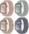 Suitisbest Braided Band Compatible with Apple Watch Straps 40mm 41mm 38mm 42mm 44mm 45mm 46mm 49mm Women, Anti-Slip Stretchy Elastic Strap for iWatch Band SE Ultra2/Ultra 10 9 8 7 6 5 4 3 2