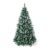 SunJas Artificial Christmas Tree, PVC, 120cm, 390pints