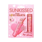 Sunkissed Swizzels Love Hearts Lip Gloss & Holder