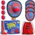 Sunrad Toss and Catch Ball Game Set, Sticky Toddler Baseball Training Glove, Beach Toys Yard Games, Kids Preschool Games for Ages 4 5 6 7 8