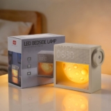 Sunrise Alarm Clock Bedside Moon Lamp with 20 Natural White Noise Sounds,Digital Alarm Clock with Light,Wake Up Light Sunrise Alarm Clock for Heavy Sleepers Adults,Dual Alarms for Weekdays/Weekends