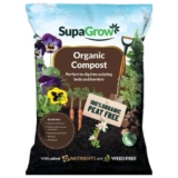 SupaGrow Organic Garden Compost 50L – Free C&C