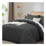 Super King Duvet Cover Set (Charcoal)