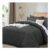 Super King Duvet Cover Set (Charcoal)