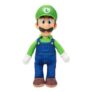 Super Mario Bros Movie Luigi Poseable Plush, 14in Tall