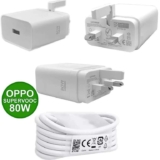 Super VOOC 80W Charger Plug & Cable For Realme Smartphones – Sold by Techworldgadgets