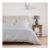 Superking Cloud Grey Fitted Sheet 250TC