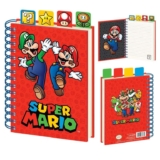 Supermario (Items) A5 Wiro Project Book, Official Licensed Merchandise