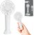 Supply Cube USB Rechargeable Handheld Fan with 3 Speed Settings Portable Mini Fan for Home, Office, Desk & Outdoor Use Perfect for Summer Cooling White