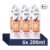 Sure Women FIFA World Cup 2026 Bright Bouquet Deodorant Spray 200ml X6