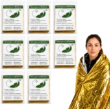 Survival Thermal Foil Blankets Mylar Heat Blanket for Outdoor Emergencies