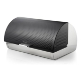 Swan Elegance Bread Bin with Textured Gloss Finish