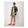 Swim Shorts in Multicoloured Tropical Floral Print