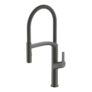 Swirl Boyne Pull-Out Spray Mixer Kitchen Tap Titanium-Effect (Free C&C)
