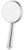 Swirl Hand Shower Chrome/White 120mm x 262mm (934PG) (Free C&C at limited locations)