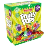 Swizzels Fruity Pops – 100 Pack – Vegan Friendly Sweets (£6.32 S/S)