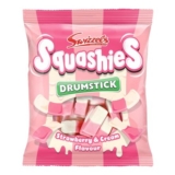 Swizzels Squashies Strawberry & Cream Flavour 120g – £0.64 S&S