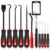 Swpeet 11Pcs Precision Pick & Hook Set with Scraper and Square Shaped Inspection Mirror – Sold by swpeet FBA