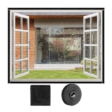 TAIANJI Cat Window Guard 100x130cm Self-Adhesive Detachable Fly Screen