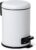 TATAY 3L Pedal Bathroom Bin Hygienic, Touch-Free Opening Soft-Close, Silent Lid Removable Inner Bin for Easy Cleaning Functional Design 17.5 x 22.5 x 25 cm White
