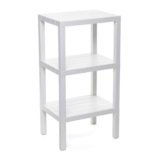 TATAY Shelving Unit with 3 Tiers Moisture-Resistant Includes Screws and Compatible with Quick Fix System