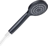 TATAY Verona Shower Head, 10 cm Diameter, Made of ABS, 1 Position, Water Saving and Descaling System, Easy to Clean, 5 Years Warranty