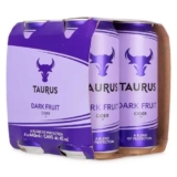 TAURUS Dark Fruits Cider 4% ABV – 4 Pack 440ml
