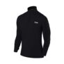 TCA Fusion Long Sleeve Running Top 1/4 Zip Black XXL