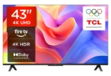TCL 43PF650K 43-inch 4K Ultra HD, HDR TV, Smart LED Fire TV Dolby Vision, Dolby Atmos, DTS, HDR 10, Alexa built-in, Airplay2