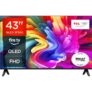 TCL 43SF560-UK 43 Inch QLED Full HD Smart TV Bluetooth WiFi Using Code Sold By AO (UK Mainland)