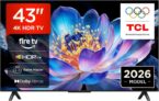 TCL 43V6D-UK 43 Inch 4K Fire TV Members / £219 Non Members 50 £264 / £279 55 £314 / £329 65 £424 / £449 75 £557 / £589 w.code