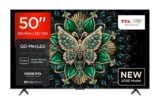 TCL 50C6K-UK 50 inch QD-Mini LED 4K Ultra HD HDR Smart TV – With Code