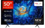 TCL 50C6KS 50 4K QD-Mini LED Smart TV (2025) – 2 Year Warranty