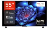 TCL 55 Inch 55P6K Smart 4K UHD TV with Dolby Vision & Dolby Atmos – 2 Year Warranty with code via App