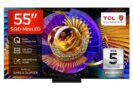 TCL 55C7L-UK 55 Inch SQD-Mini LED TV, 4K HDR 2700, Dolby Vision & Atmos, 144Hz, 2026 with 20% off – £679.20 with £200 cashback