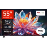 TCL 55T6C-UK 55 Inch QLED 4K Ultra HD Smart TV Bluetooth WiFi – w/Code, Sold By AO (UK Mainland)