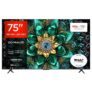 TCL 75Q6C QD-Mini LED 4K HDR Smart Google TV-75Q6C Free Wall Mount