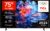 TCL 75V6C-UK 75 4K Ultra HD, HDR TV, Smart TV Powered by Google TV (Dolby Audio, Voice Control, compatible with Google assistant, Chromecast built-in, 2025 New Model)