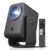 TCL C1 Portable Projector for Home Cinema & Bedroom, Native 1080P 4k supported Google TV, Netflix, WiFi, Bluetooth, Smart Projector