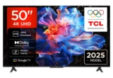TCL V6C 50 4K Ultra HD Smart Google TV 2025 – 50V6C-UK (Prime Exclusive)