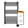 TCP Smart Modern Black Ladder Style Towe