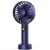 TECKNET Handheld Rechargeable USB Fan with LED Display – Blue – Sold by TECKNET FBA