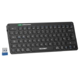 TECKNET Mini Wireless Keyboard, 2.4GHz Compact Keyboard, Portable UK Layout Sold by TerraGrow-EU FBS FBA