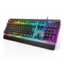 TECKNET RGB Gaming Keyboard UK Layout,