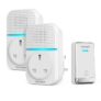 TECKNET Self-Powered Doorbell (w/voucher) Sold by TECKNET, FBA