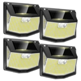 TECKNET Solar Motion Sensor Lights Outdoor, 248 LED Bright Garden Wall Lights Prime Only w/code TerraGrow-EU /FBA via Haul